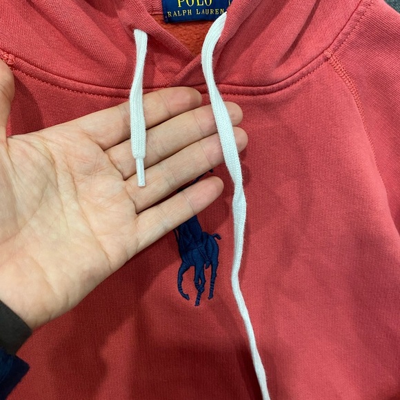 Polo Ralph Lauren Pink Hoodie ptp21 - Picture 13 of 13